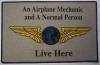 Airplane Mechanic Floor/Welcome Mat