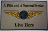 Pilot Floor/Welcome Mat
