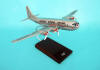 American Overseas Airlines - Boeing - B-377 Stratocruiser - 1/100 Scale Mahogany Model - G1010P24W