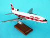 TWA - Old Red Stripe Livery - L-1011 - Lockheed - 1/100 Scale Mahogany Model - G6310P3W