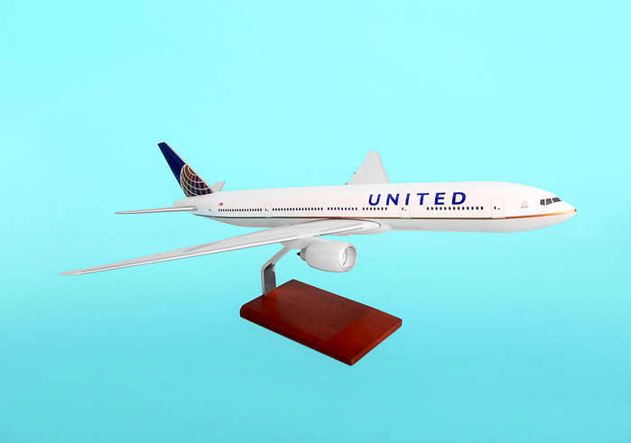 United Air Lines Airplane Models Desktop Display Airline Models