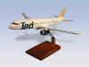 United Airlines - Airbus A-320-200 - Ted Airlines - 1/100 Scale Resin Model - G8110P3R
