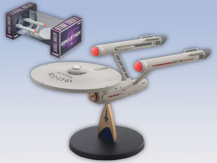 Star Trek USS Enterprise D Corgi Edition limitée Figurine 