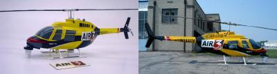 Click for Supersize Comparison of Helicopter and Model