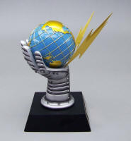 8" inch SAC Globe and Gauntlet Award