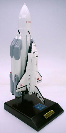 Russian Buran Shuttle 1/100 Scale Model