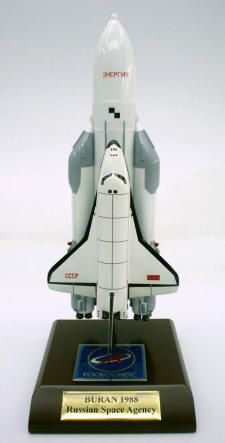 Russian Buran Shuttle 1/200 Scale Model