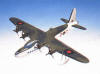 WWII British RN - Shorts Sunderland - Flying Boat - Elite Skywarrior - 1/72 Scale Mahogany Model - ESFN018W