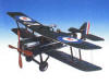 WWI British RAF - SE-5A Fighter - Elite Skywarrior - 1/20 Scale Mahogany Model - ESFN033W