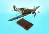 WWII British RAF - Hawker - Hurricane II MK. 11C - 1/32 Scale Mahogany Model - F0932F2W