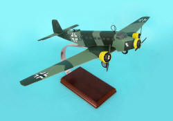 Junkers - JU-52 - Auntie Ju - Elite Skywarrior - 1/52 Scale Mahogany Model - ESFN007W