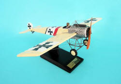 Fokker - Eindecker - German Air Force - 1/20 Scale Elite Skywarrior Mahogany Model - ESFN036W