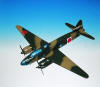 WWII Japanese - Mitsubishi - G4M-3 - Betty - Elite Skywarrior - 1/48 Scale Mahogany Model - ESFN023W