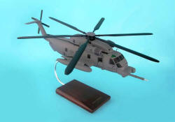 USAF - Sikorsky MH-53J Pave Low Helicopter - 1/48 Scale Mahogany Model - B7748H3W