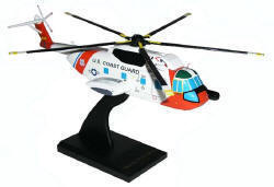 USCG - Sikorsky - HH-3F (S-61) Pelican - 1/48 Scale Mahogany Model - C4148H3W