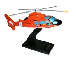 USCG - Aerospatiale - HH-65A Dolphin - 1/32 Scale Mahogany Model - C4432H3W
