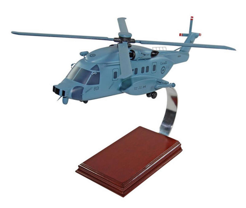 USAF - H-92 Superhawk CSAR Helicopter - 1/48 Scale Mahogany Model