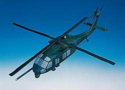 USN - MH-60R Seahawk - 1/40 Scale Mahogany Model