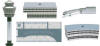 herpa - Airport Complete Set - Buildings - 1/500 Scale - HE516792