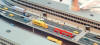 HE520331 - Your model airport becomes accessible. The two sets contain various 1/500-scale accessories that will add detailed access roads and streets to your miniature airport. Among other things, the road set number 1 contains roads, signposts, and a ramp, while set number 2 contains an arrival platform, revolving doors, and flight information signs.