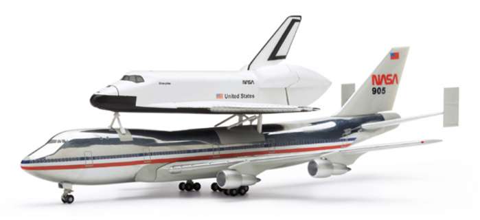 Herpa - NASA - B747-100 - with Space Shuttle Piggyback - 1/500 ...