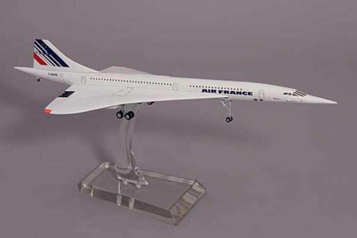 Air France Concorde Passenger Airplane Plane Metal Aircraft Diecast Model 