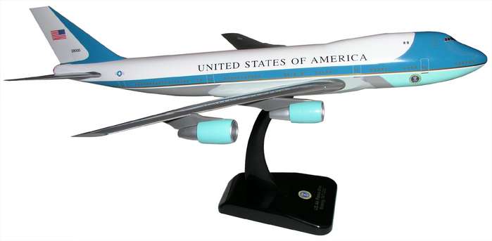 Hogan - Air Force One - VC-25A 747-200 - 1/200 Scale Plastic Model