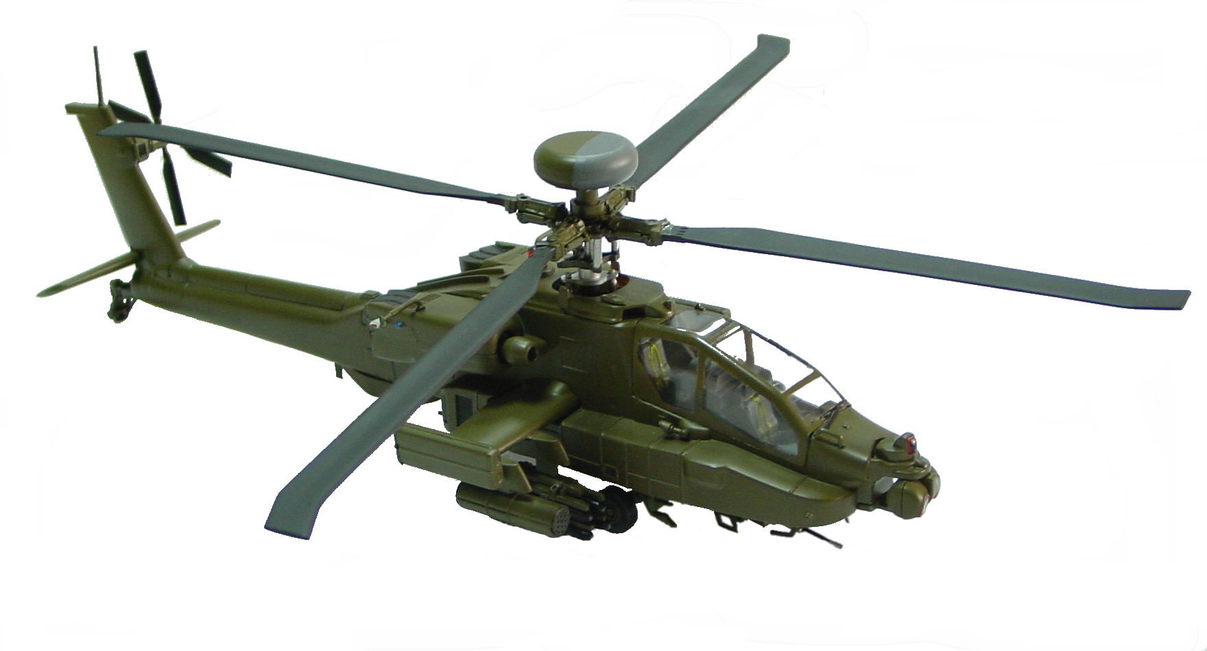 Apache AH64 Desert Storm Helicopter Model 1/48 Scale  SU19031