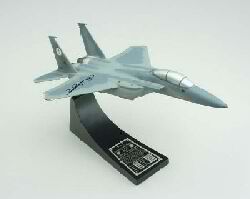 Click Here For Larger View - F-15D Eagle Fighter USAF Research Jet - Signed by General Chuck Yeager - B4448F3CY