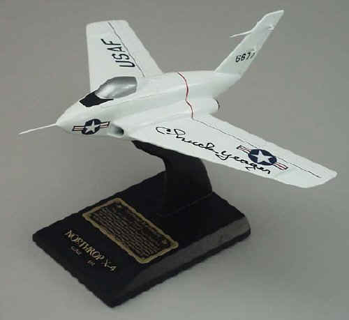 Northrup X-4 Bantam - Experimental Research Rocket Plane Autographed by Chuck Yeager