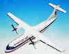 American Airlines - Aerospatiale-Aeritalia - ATR-42 - American Eagle - 1/48 Scale Mahogany Model - G5148P3W
