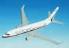 Boeing Business Jet B-737-700 - 1/100 Scale Resin Model - H5010P3R