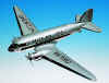 Delta Air Lines - Douglas DC-3 - 1/72 Scale Mahogany Model - G0772P2W