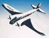 United Air Lines - Boeing B-247 - Elite Skywarrior - 1/48 Scale Mahogany Model - ESAG005W
