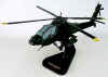 United States Army - McDonnell-Douglas - AH-64A Apache - Attack Helicopter - 1/32 Scale Mahogany Model - D0332H3W