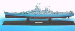 Click Here For Details And A Larger View - WWII - USN - USS Missouri BB-63 Battleship - 1/350 Scale Mahogany Model