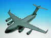 USAF - C-17 GlobemasterIII - Dk Grey - 1/100 Scale Mahogany Model - B2810C32W