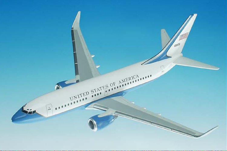 USAF Boeing C-40B VIP - 1/100 Scale Resin Model - B11510C3R
