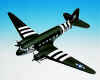 USAAF - C-47A Skytrain - Olive - Douglas - 1/72 Scale Mahogany Model - A1472P2/1W