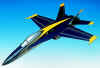 USN - McDonnell-Douglas - F/A-18A Hornet - Blue Angels - 1/48 Scale Plastic Model - C1848F3/3P