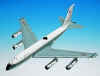 USAF - Boeing - EC-135C Looking Glass - 1/100 Scale Mahogany Model - B6110R3W
