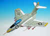 Grumman - F9F-8 Cougar - USN - 1/32 Scale Mahogany Model - C3832F3W