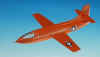 USAF - Bell X-1 Glamorous Glennis - Unsigned Version - Rocket Research Plane - 1/32 Scale Mahogany Model - B0932X3W