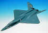 USAF - YF-23 ATF Advanced Test Fighter - Northrop - 1/48 Scale Resin Model - B6048F3R