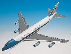 Air Force One - VC-25A 747-200 - 1/200 Scale Plastic Model - B2920C3P