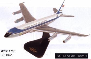 Boeing 707 - VC-137A - Air Force One Model - 1/100 Scale