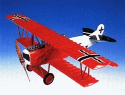 Fokker - D.VII (D7) - Elite Skywarrior - 1/20 Scale Mahogany Model - ESFN032W