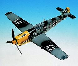 Messerschmitt - ME-109E Emil - 1/32 Scale Mahogany Model - F0332F2W