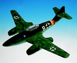 Messerschmitt - ME-262A Swallow - 1/32 Scale Mahogany Model - F0632F2W