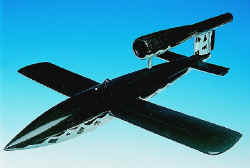 German Luftwaffe - V-1 Rocket - Elite Skywarrior - 1/20 Scale Mahogany Model - ESFN027W